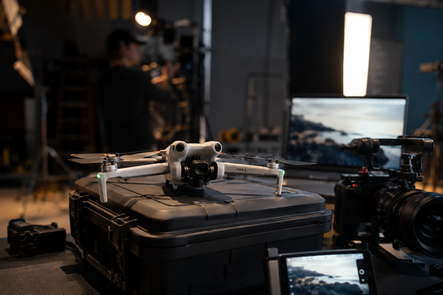 Toma cinematográfica aérea