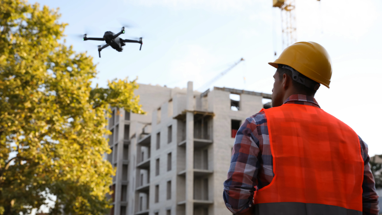 Inspección de estructura con drone